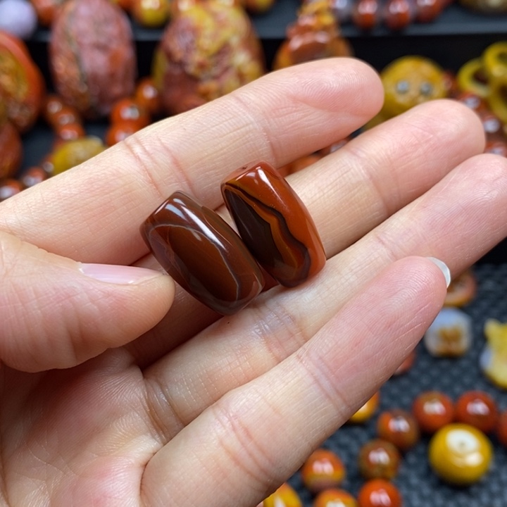 大***田玛瑙/玉髓未镶嵌挂件