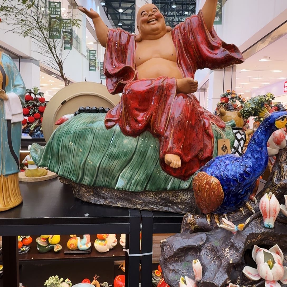 紫***来陶瓷60长限量款笑佛精品