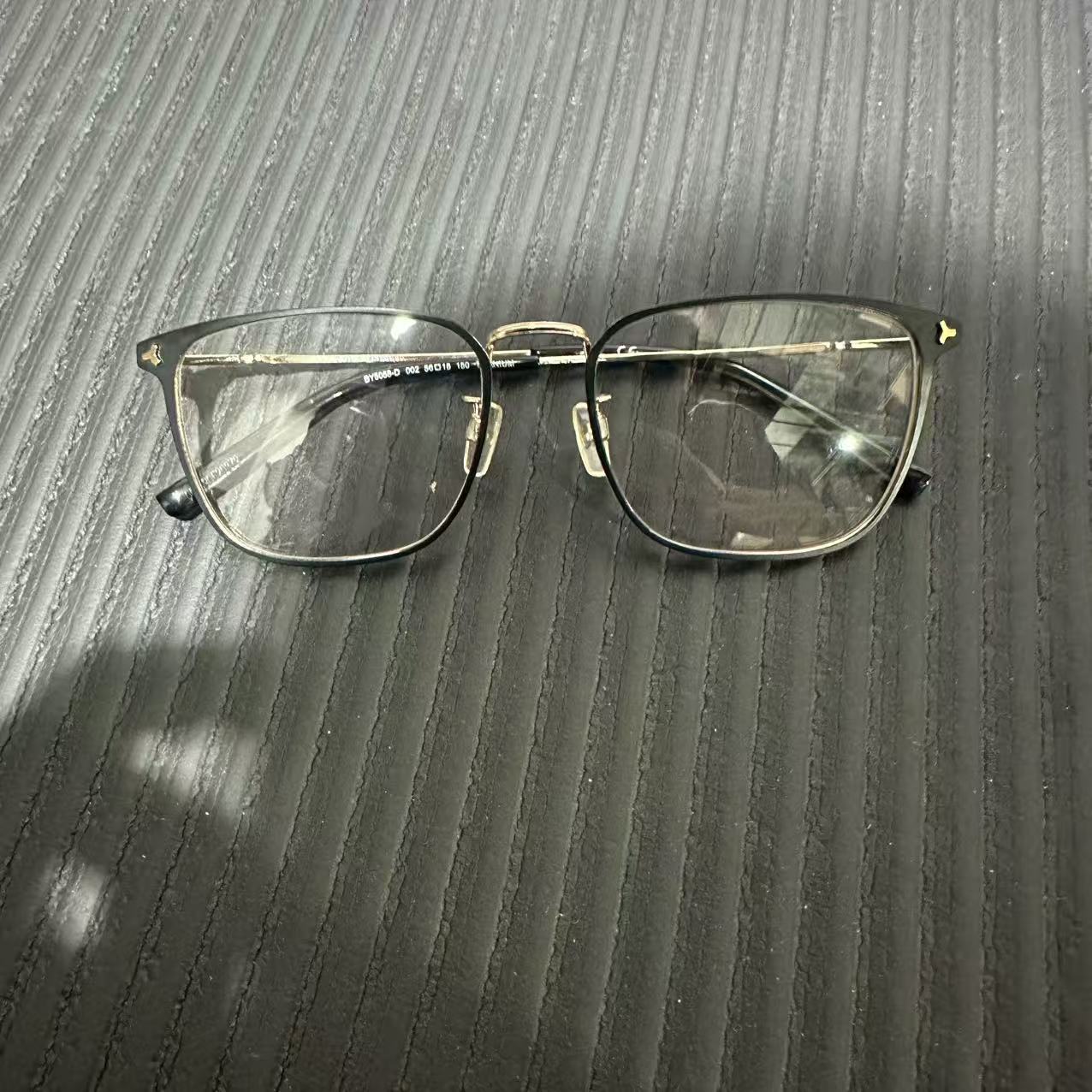BL系列黑金色框全包眼镜架