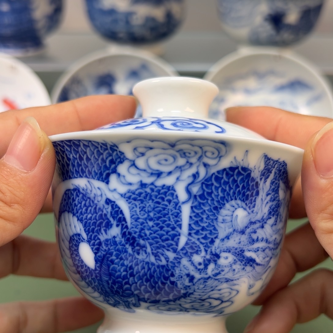 杯木木景德镇纯手绘茶具230