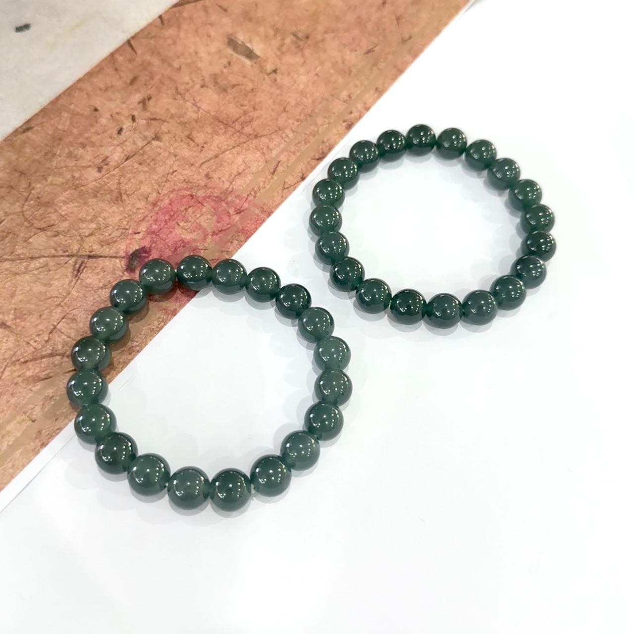 【小宝珠宝】14 T19207-翡翠手串-多样性发一件-9.5mm