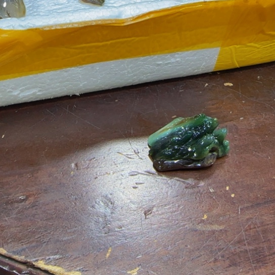 硅化玉手把未镶嵌