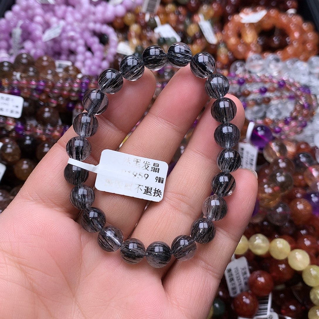 未镶嵌水晶手链，，