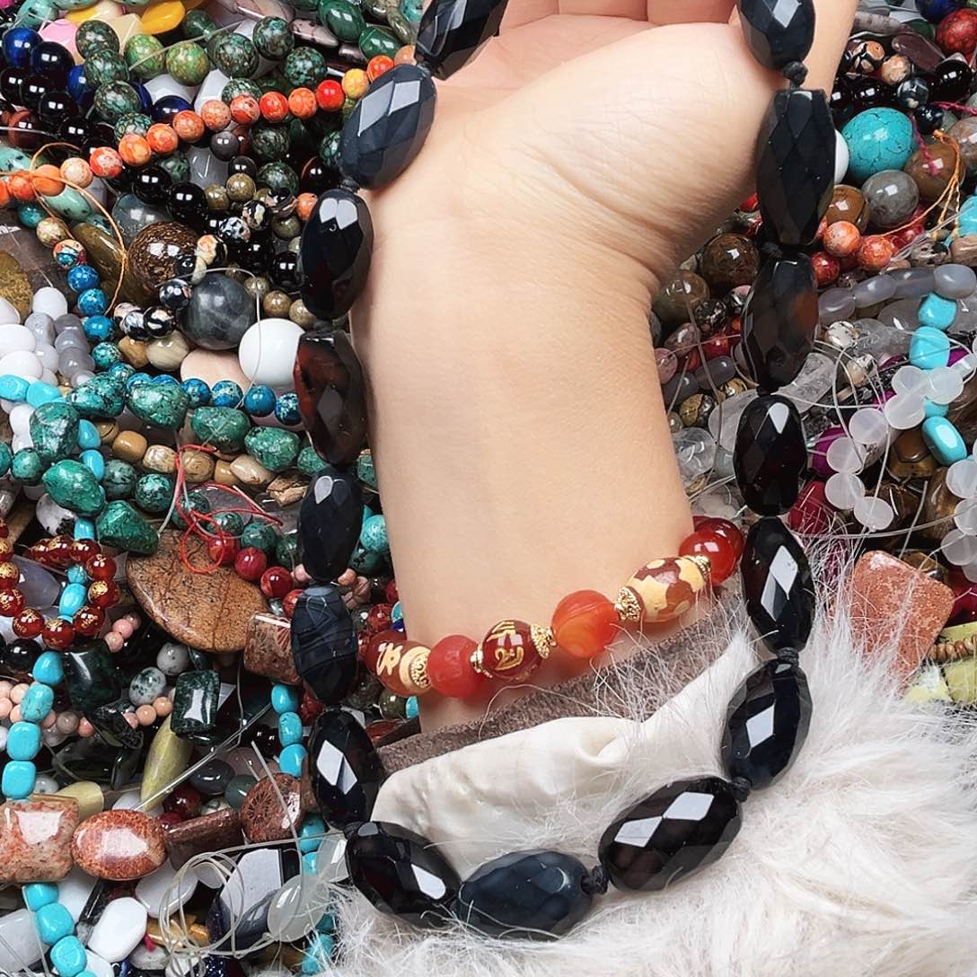 玛瑙/玉髓未镶嵌珠宝半成品玛瑙