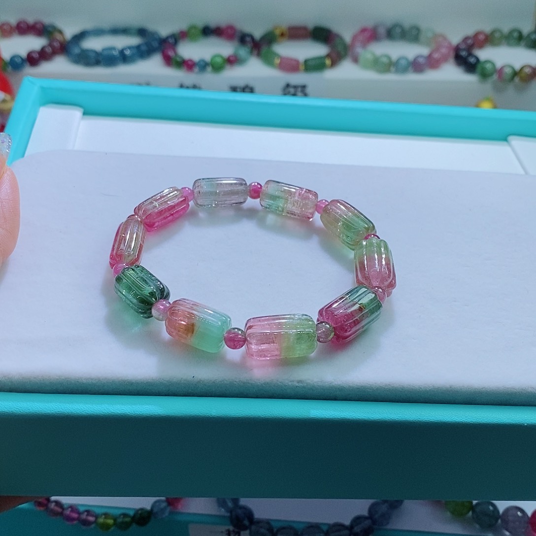 碧玺手链未镶嵌碧玺手链