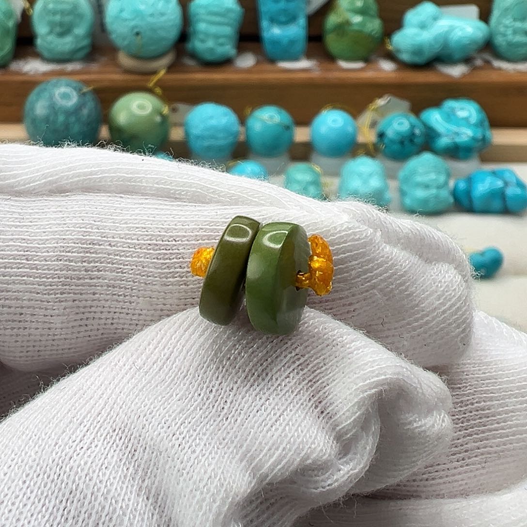 绿松石未镶嵌配饰