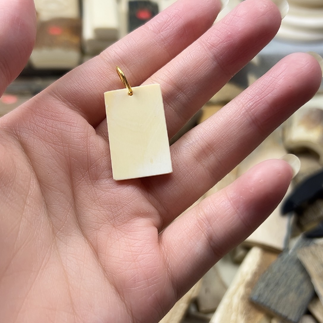 猛犸象牙手串/手链/手镯猛犸原材料边料大块料