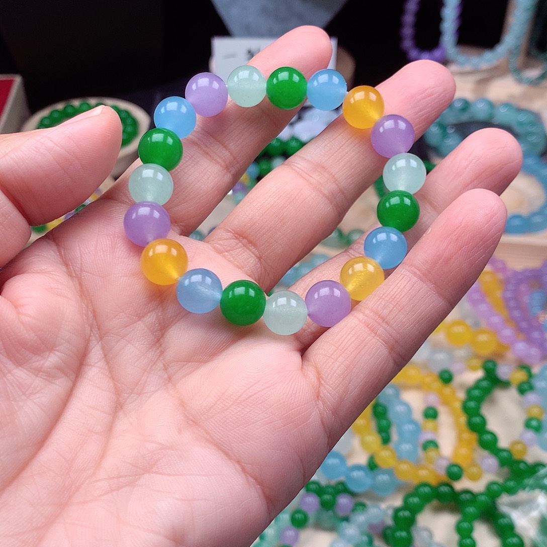 J***Y卡10圆珠手串项链男女款