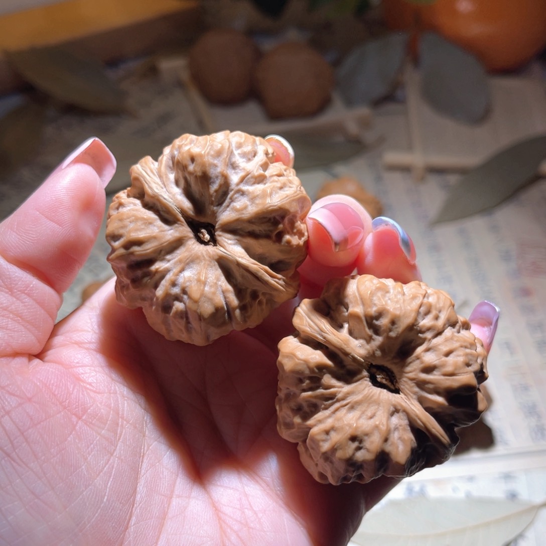 文玩核桃把件烈*烈40。43昌平蛤蟆头直播选购