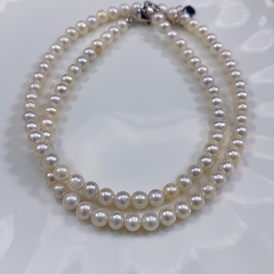 未镶嵌淡水珍珠稀有天然淡水无核极光炫彩5mm