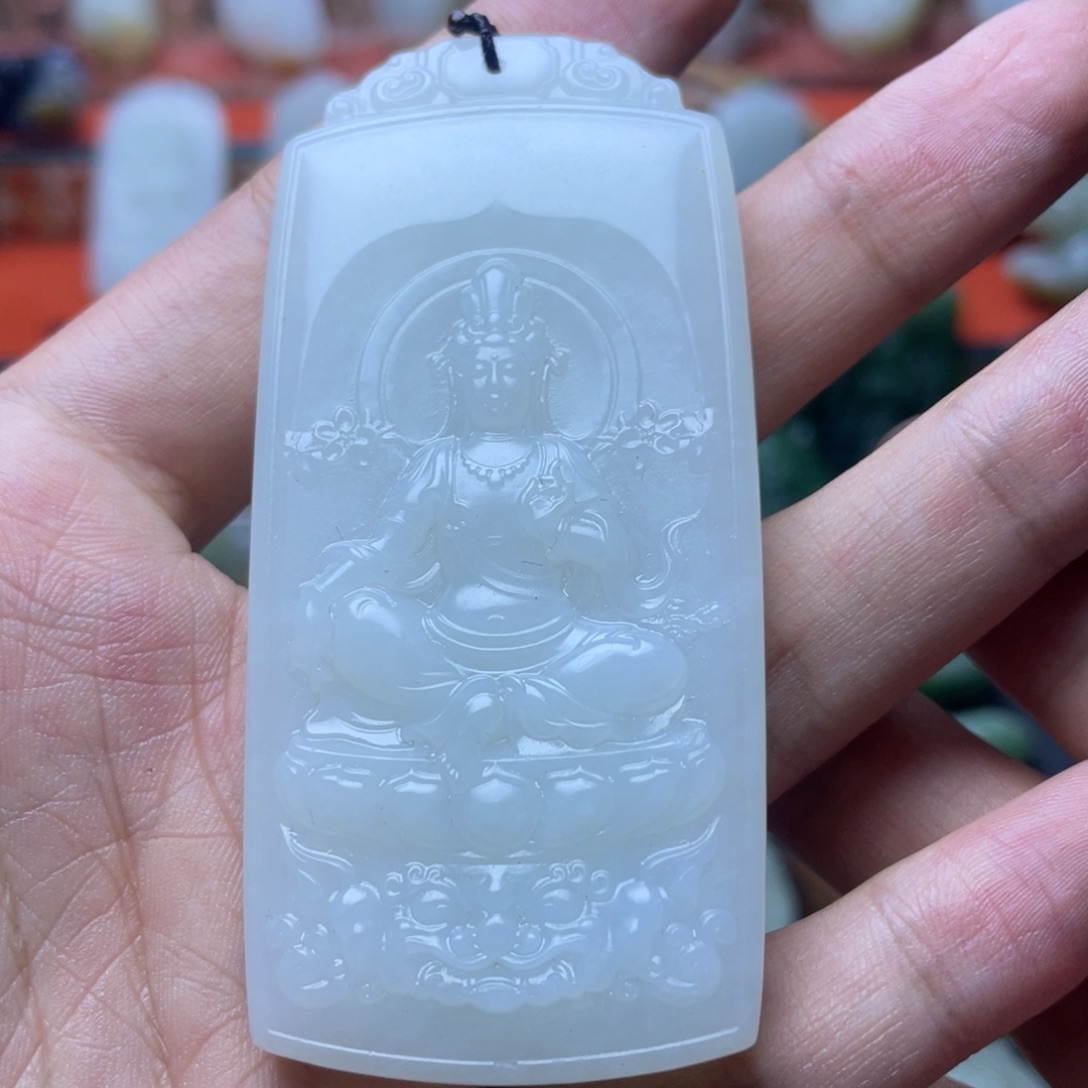 吊坠(不含链)未镶嵌和田玉