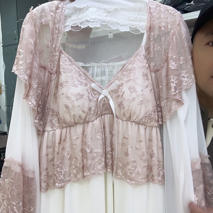 三醋酯纤维宫廷风家居服