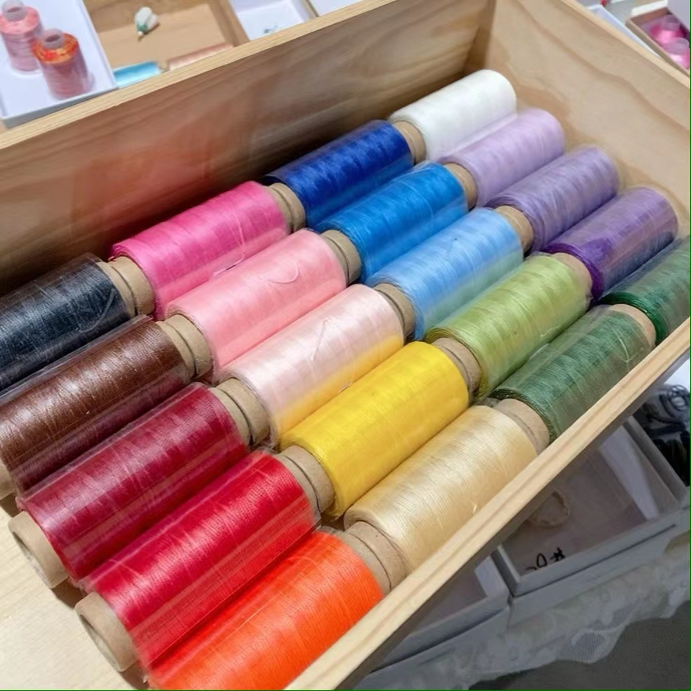 结绳艺结绳艺0.5mm扁蜡串珠塔线编戒指项链手链脚链的手工编织线