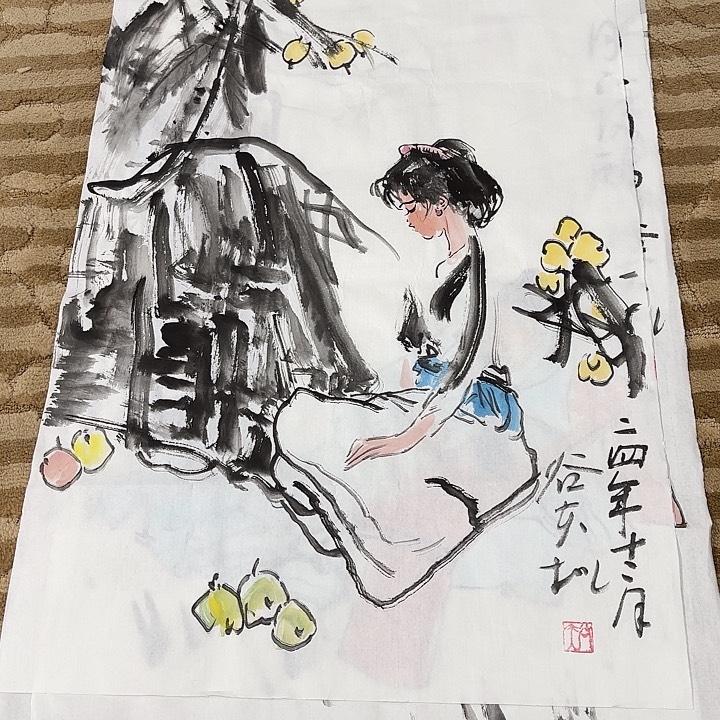 国画花鸟等的繁殖和繁殖技术的