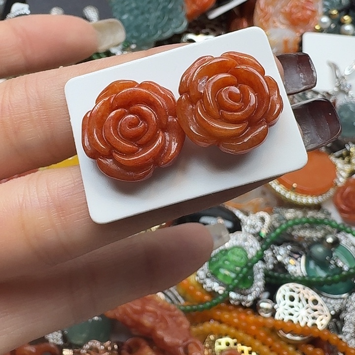 翡翠未镶嵌项链翡翠