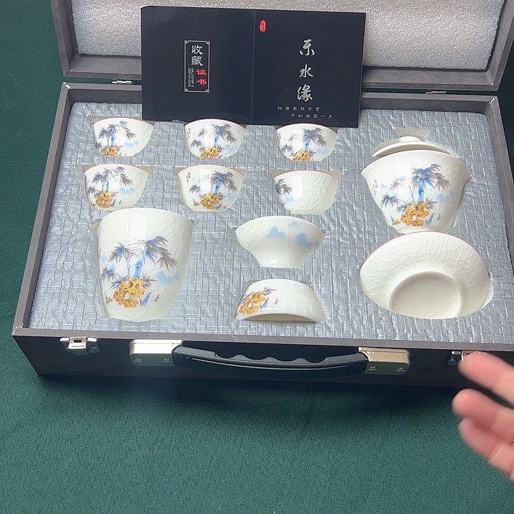 茶具最后一天清货 随便炸