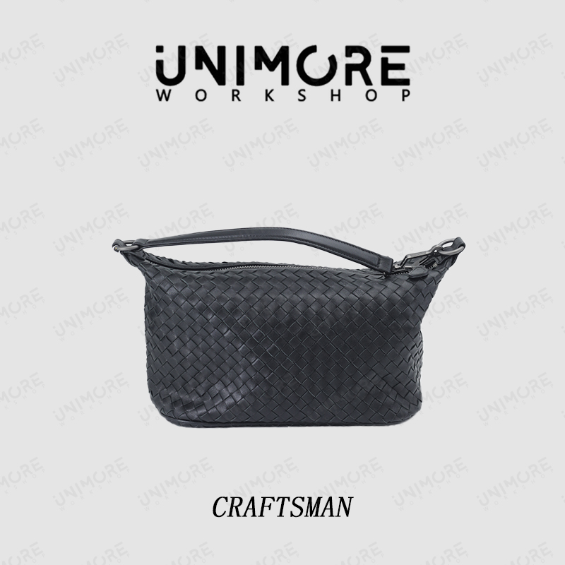 【造物至定制】头层羊皮新款编织手提斜跨包-UNIMOREWORK SHOP