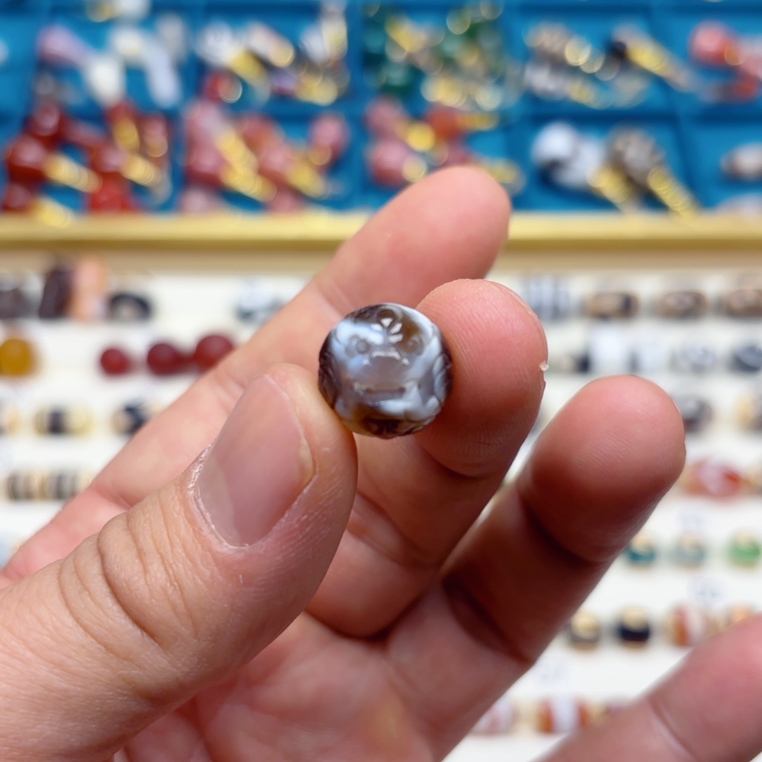 玛瑙/玉髓未镶嵌隔珠