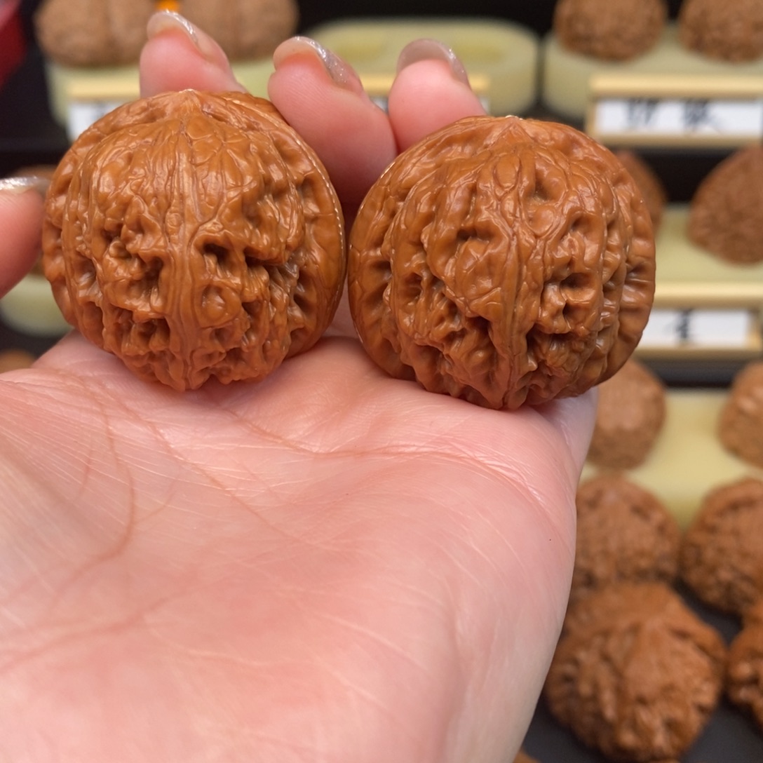 吊坠文玩核桃元宝43