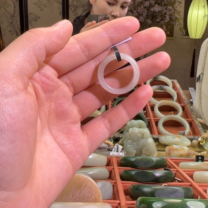 和田玉（子料）未镶嵌戒指