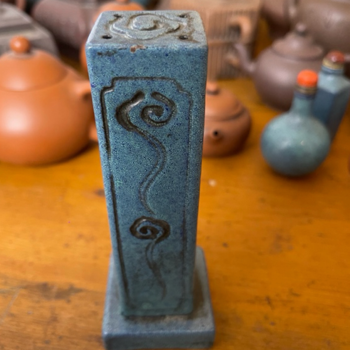 紫砂小香炉纯手工