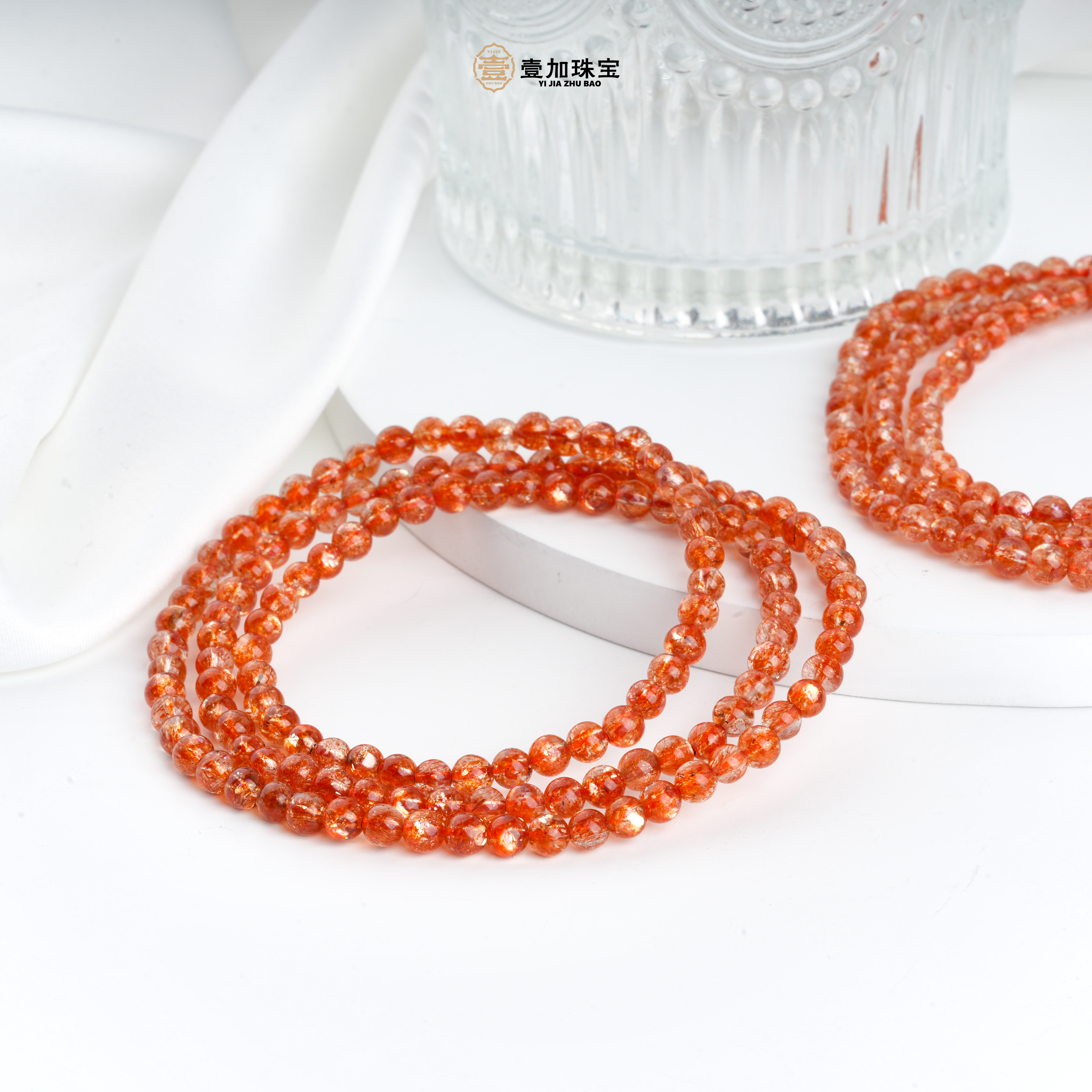 壹加师姐|手工设计高品金太阳多圈手串多样性发一#4100