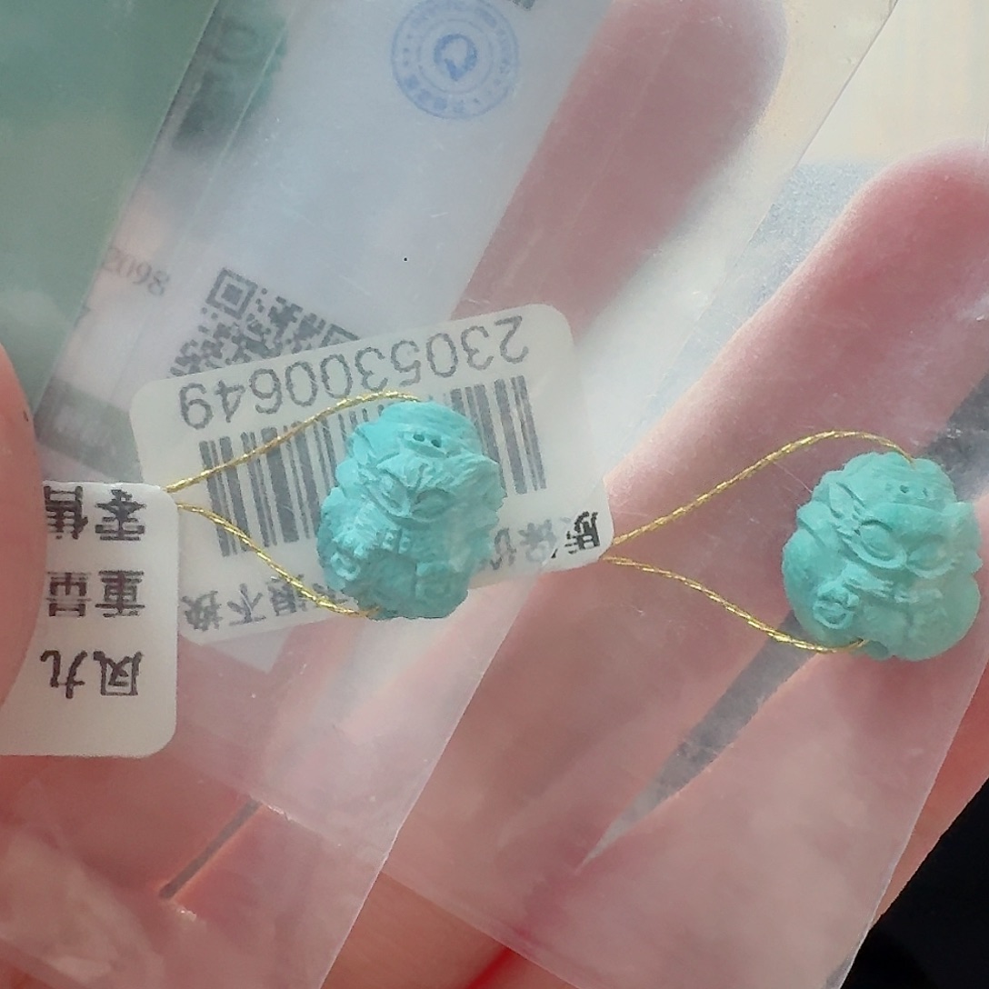 绿松石珠宝奇石未镶嵌