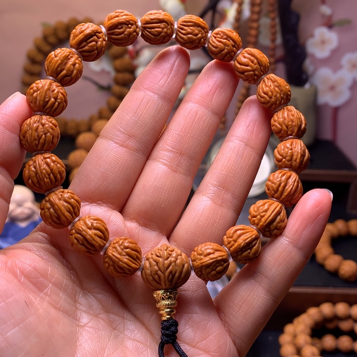 桃核手串龙纹桃核2