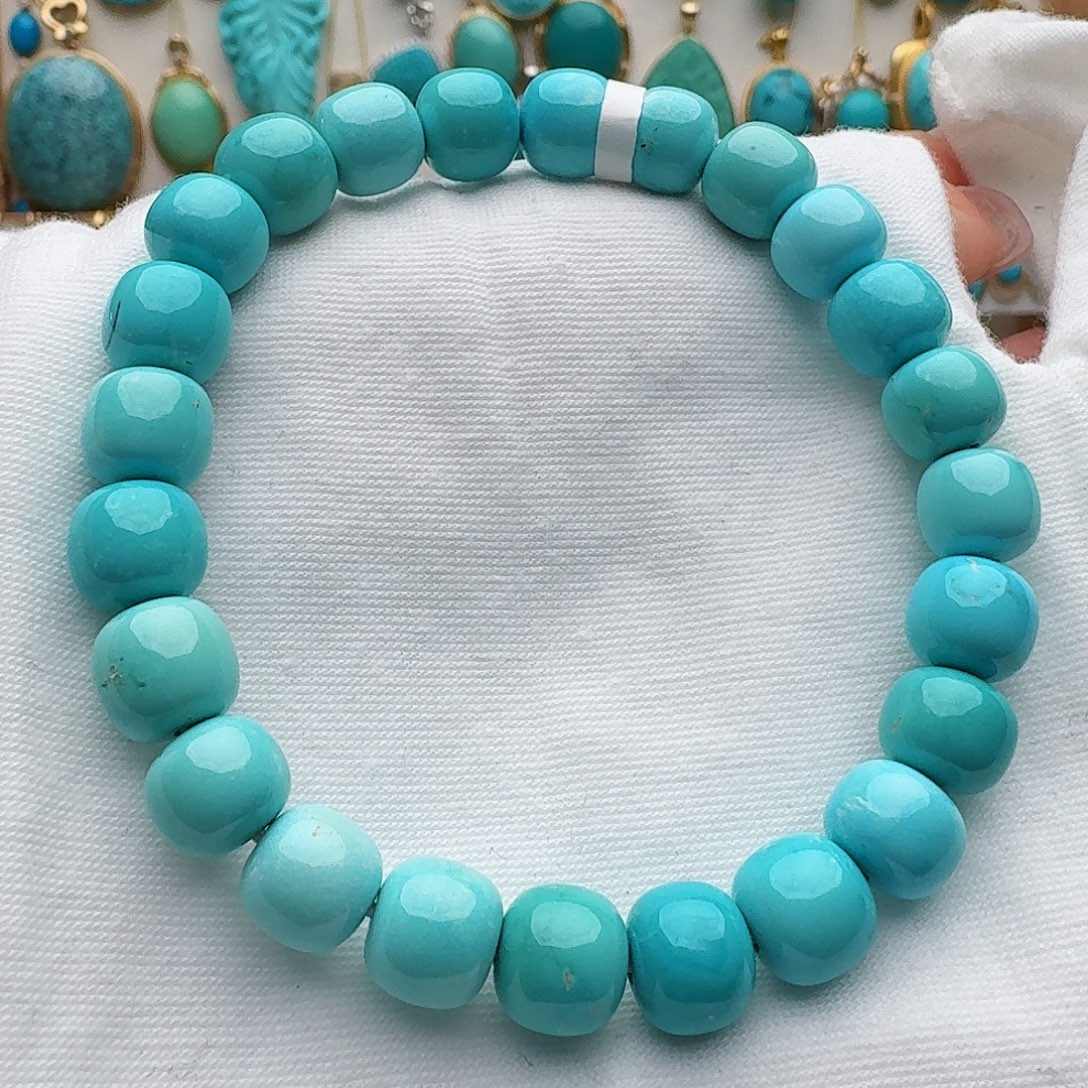 绿松石未镶嵌手串