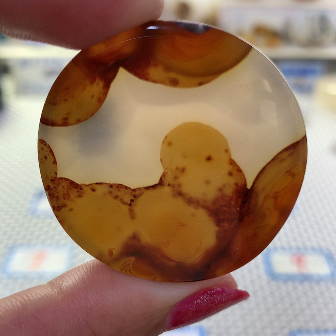 玛瑙/玉髓未镶嵌吊坠(不含链)