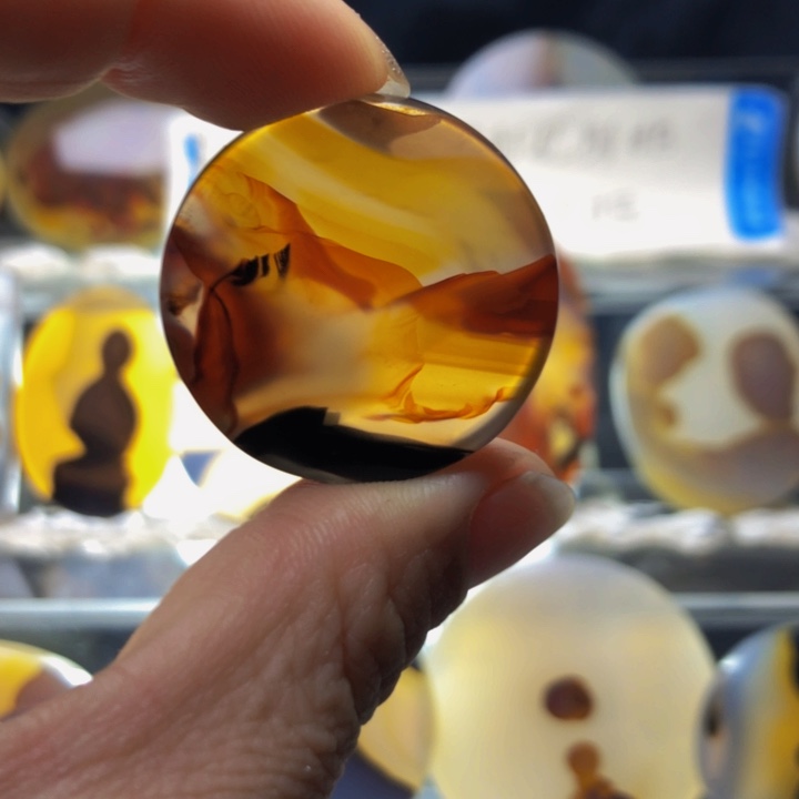 合金玛瑙/玉髓珠宝奇石116