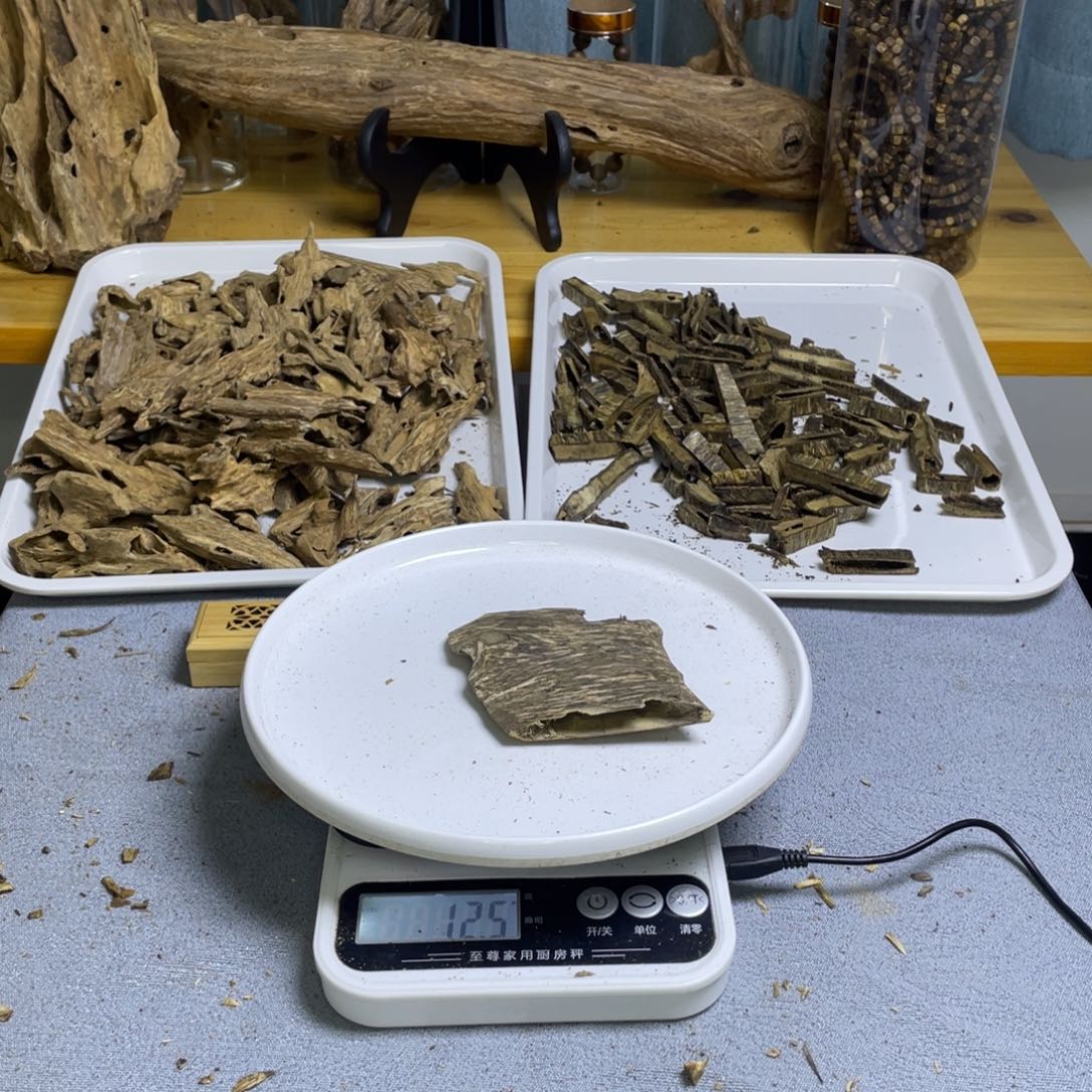 沉香碎屑沉香壳子12克