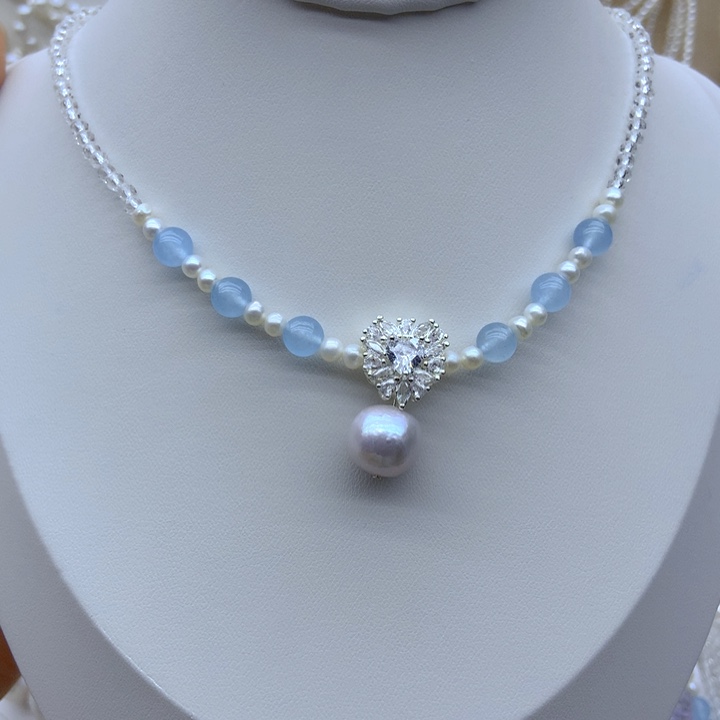 淡水珍珠未镶嵌颈饰