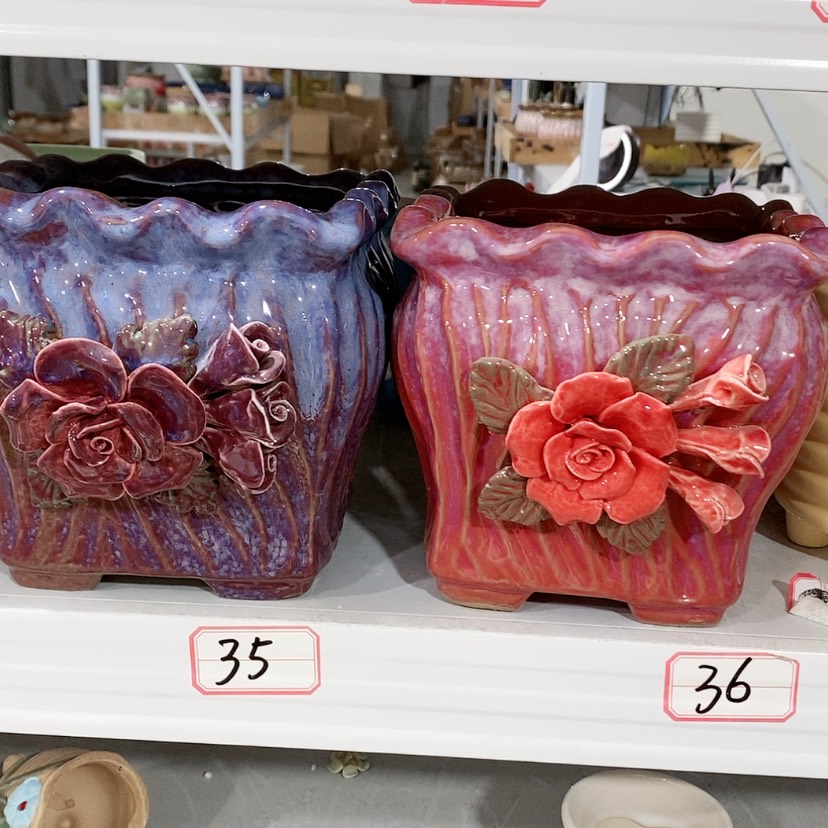 【闪购商品】陶瓷陶瓷花盆，多肉花盆