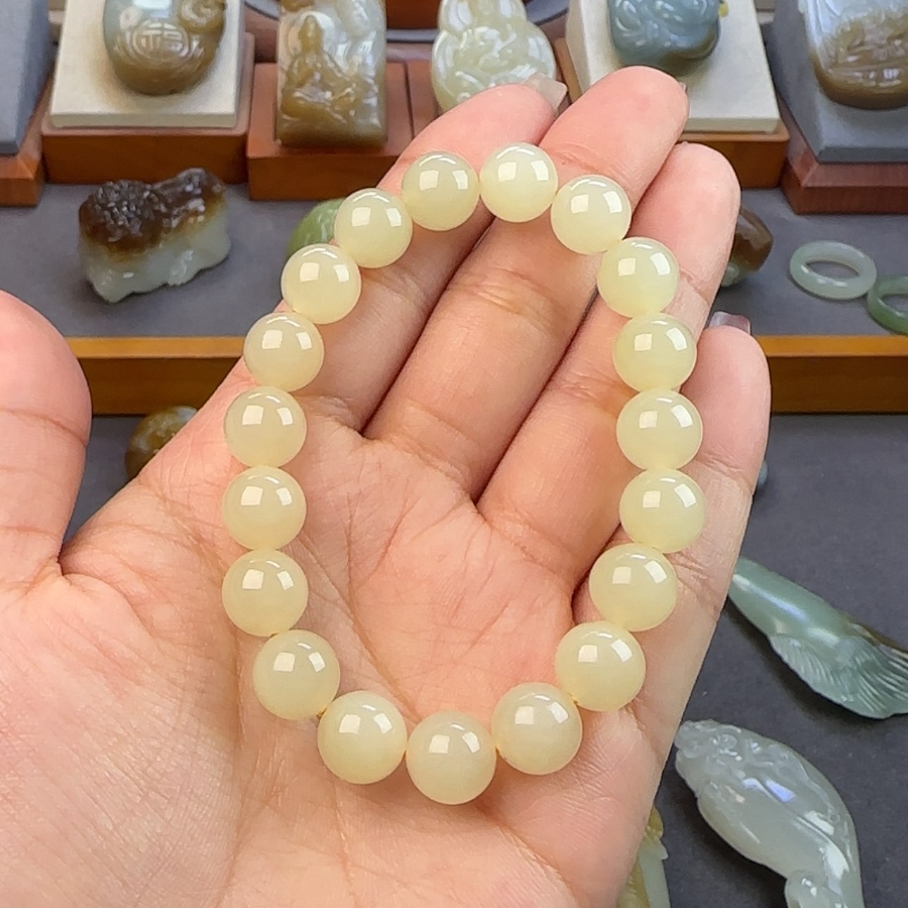 【闪购商品】和田玉手串未镶嵌