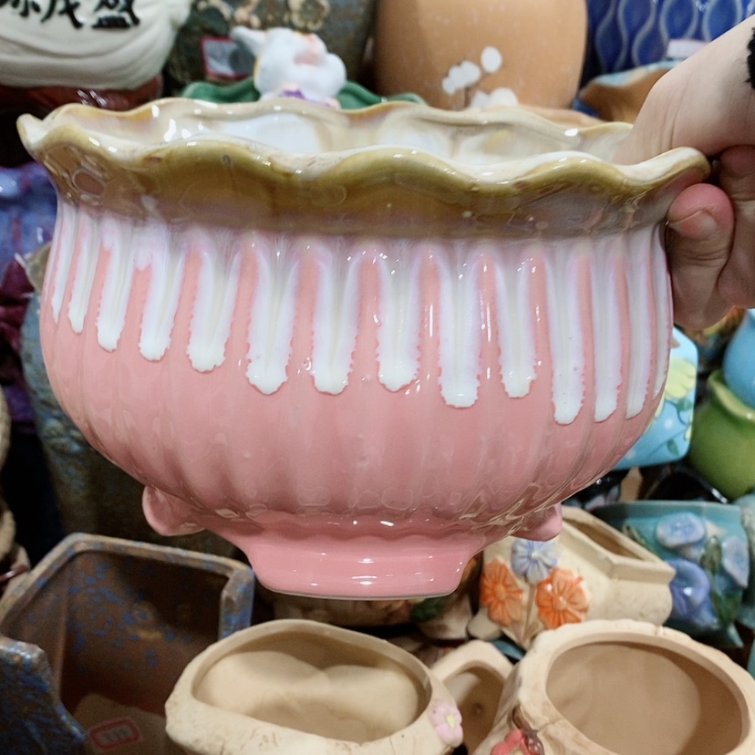 【闪购商品】陶瓷陶瓷花盆，多肉花盆