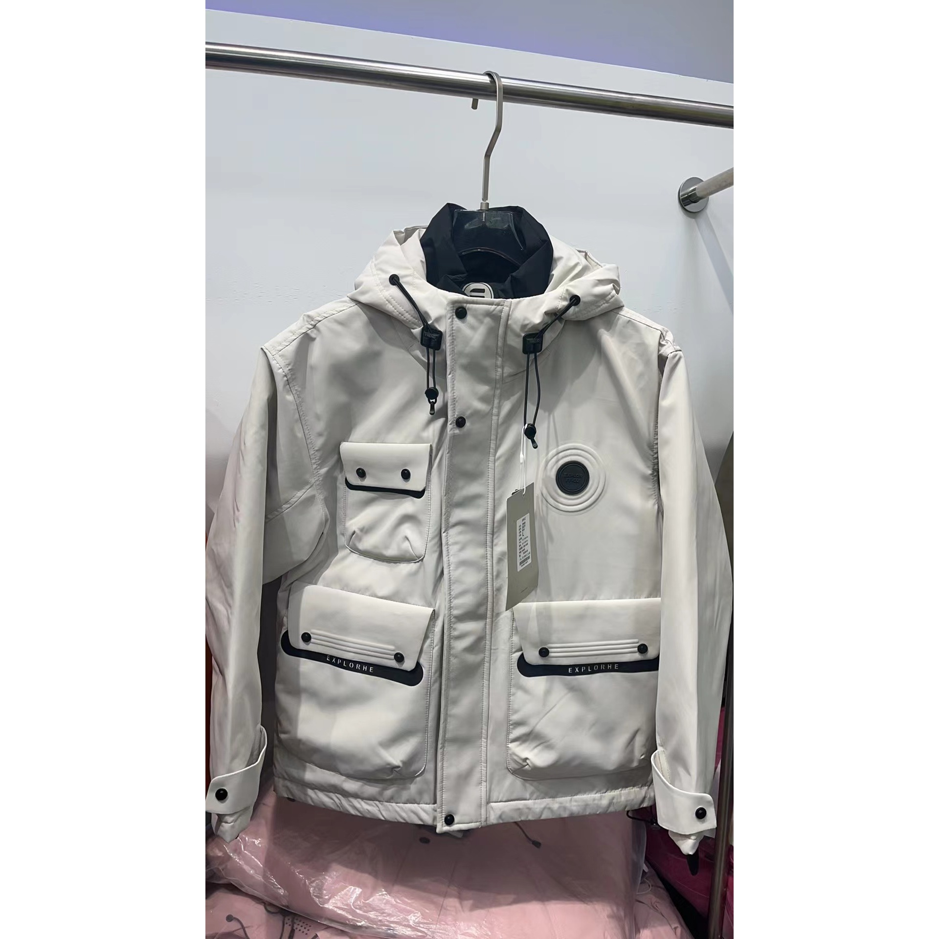 8839款2 冬季御寒保暖男士百搭时尚运动潮流帅气短款修身棉外套