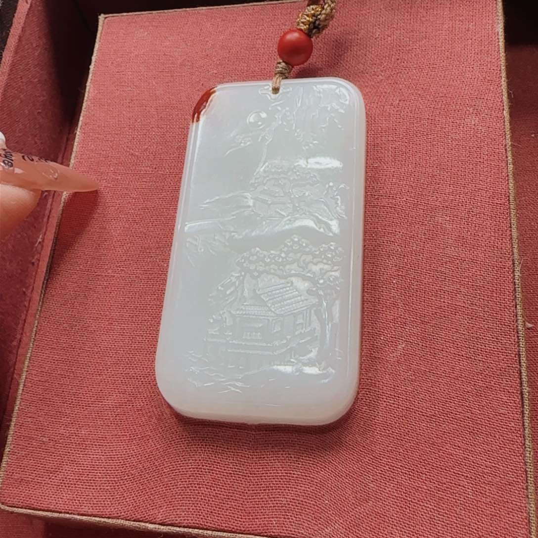 和田玉挂件未镶嵌