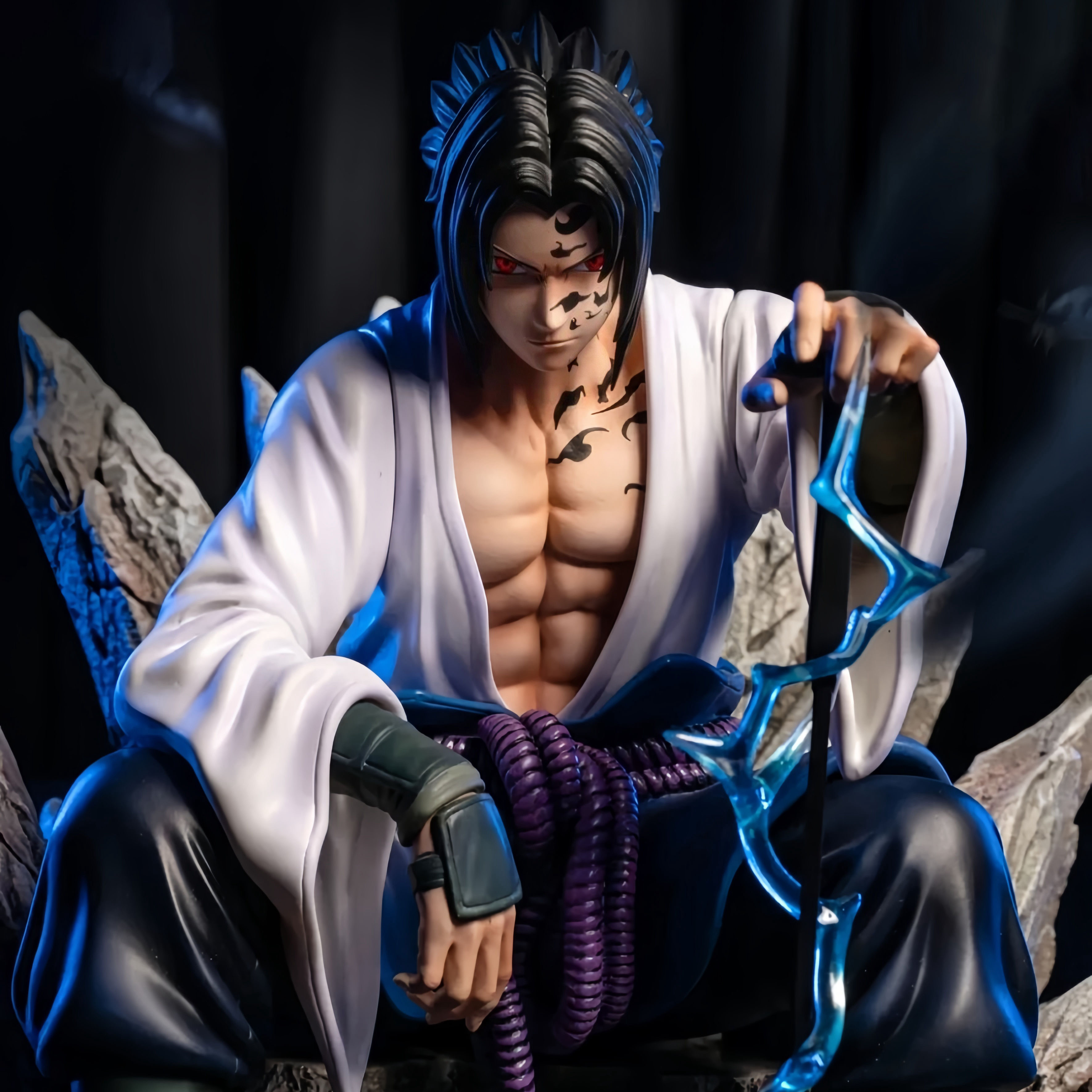 坐姿佐助【优质版】限量 火影忍者GK手办潮玩模型雕像摆件礼物