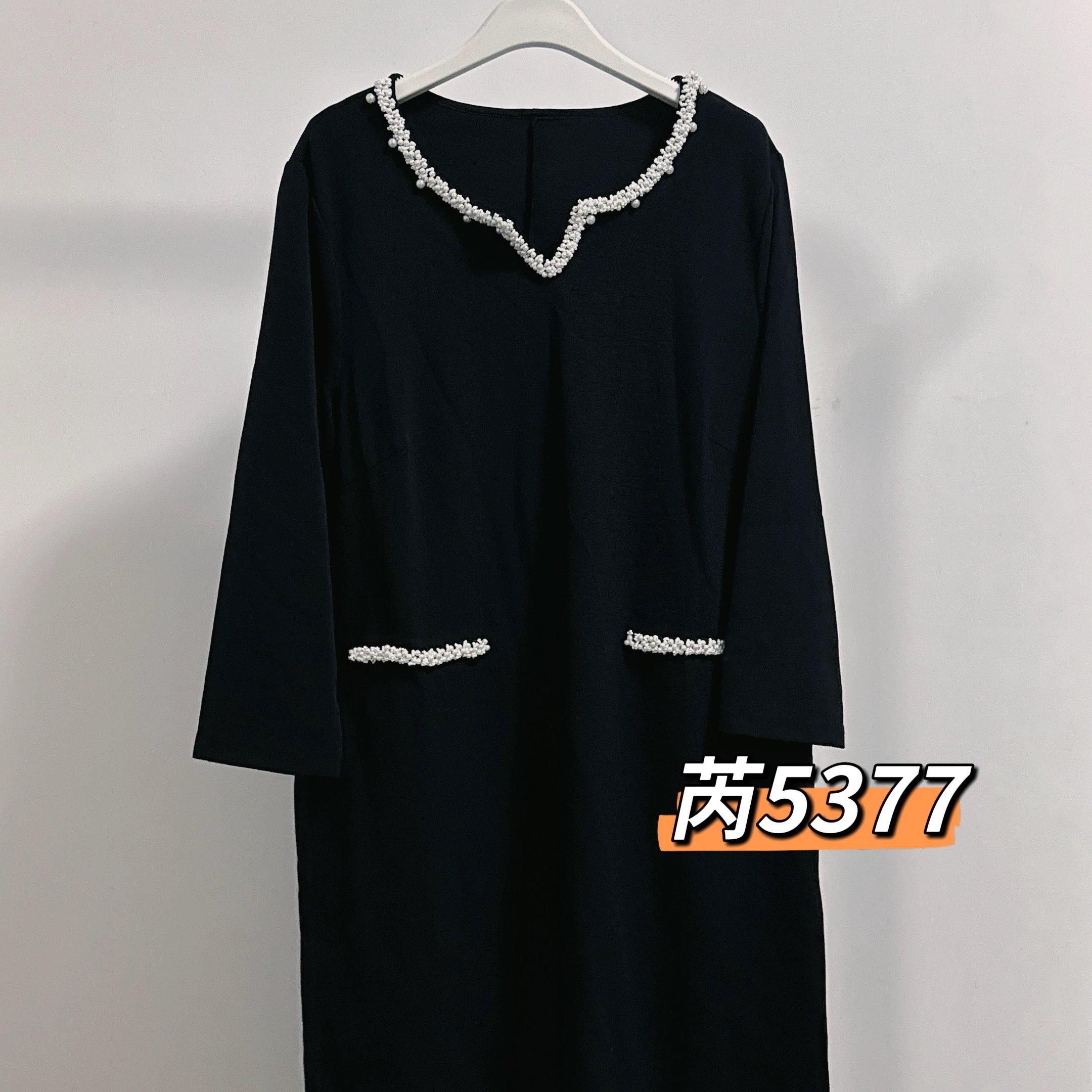 芮娜依莲5377品牌大码女装2025年新款胖mm气质百搭显瘦连衣裙