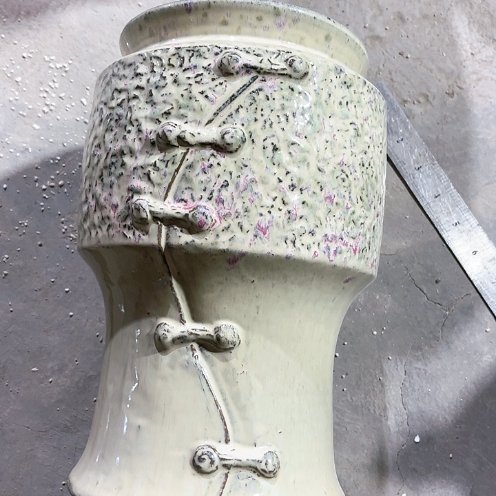 红陶口径15高度27一只正品