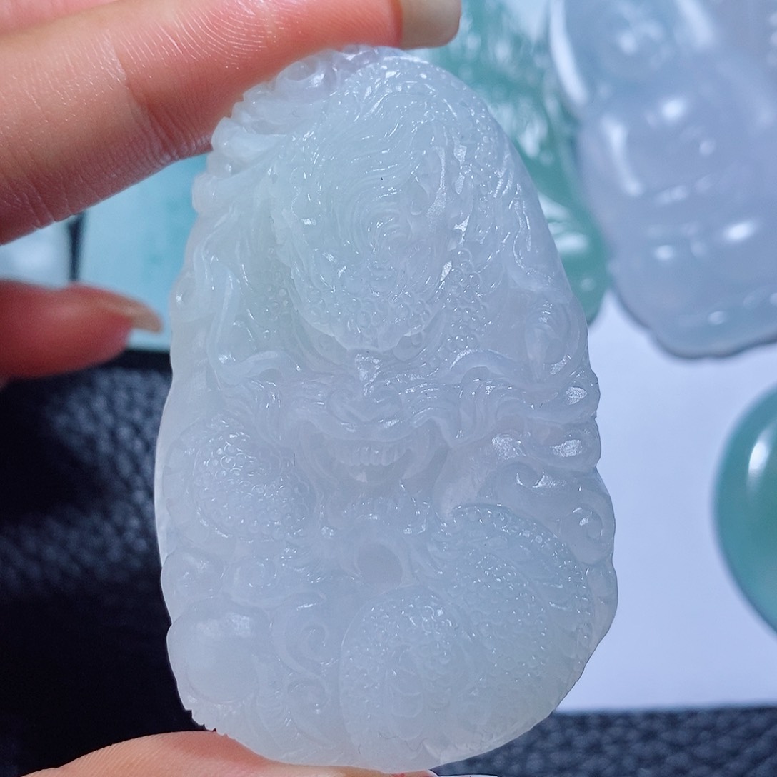 定制翡翠未镶嵌付款后联系客服确认抛光