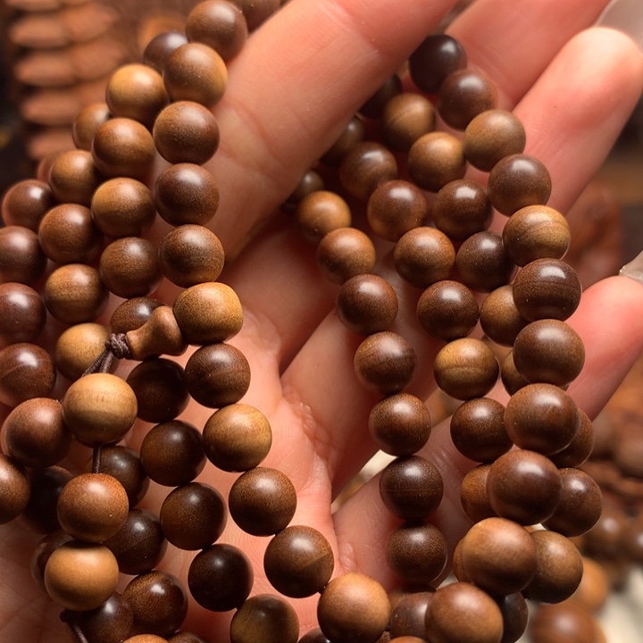 檀香木手串/手链?**?老山檀0.8