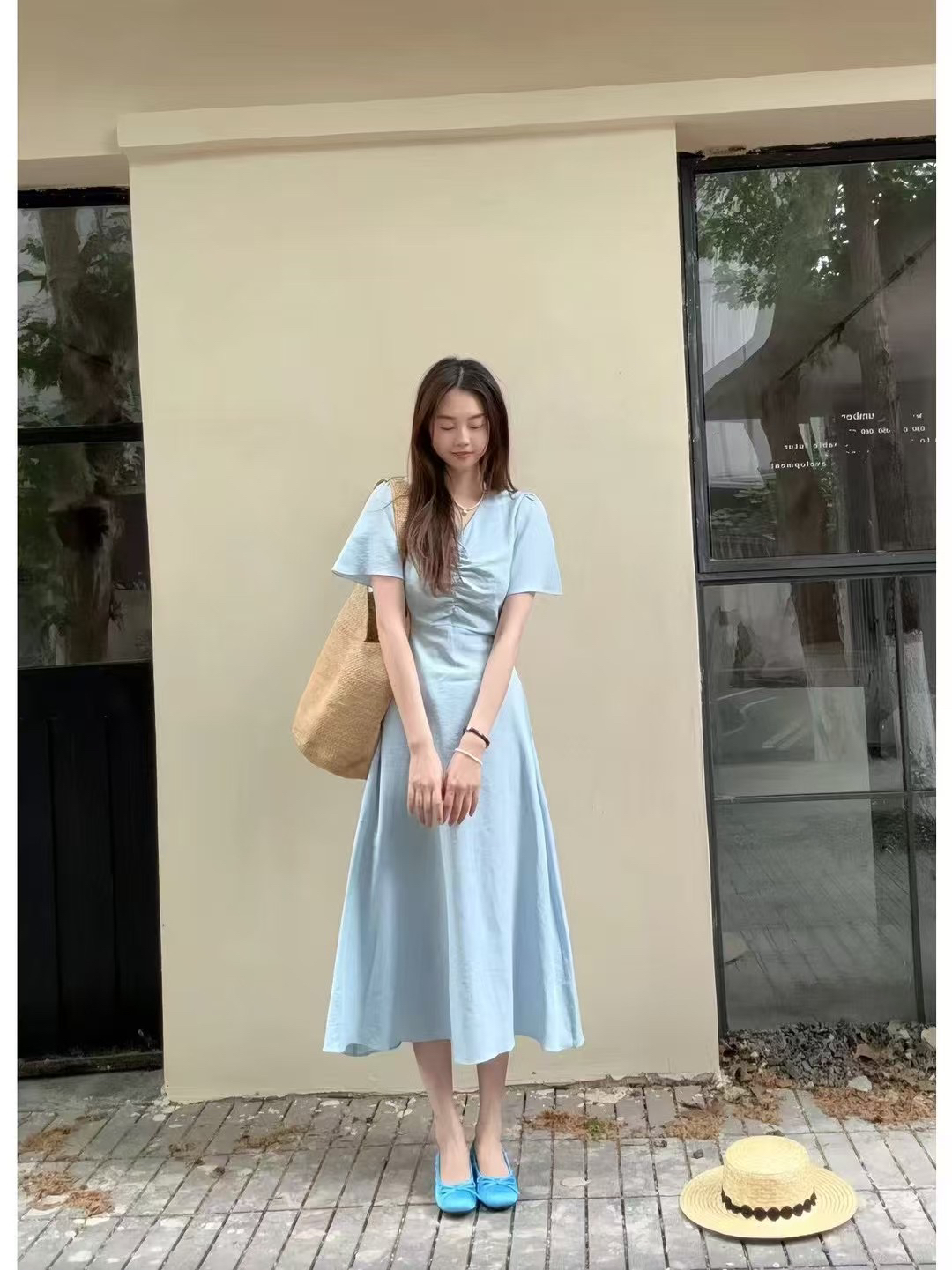 显瘦夏季女装直播间扣号