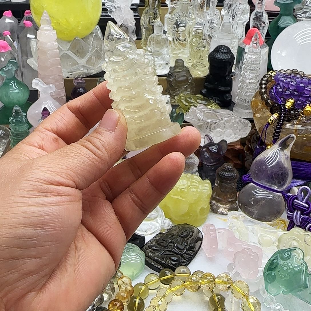 未镶嵌水晶车挂摆件