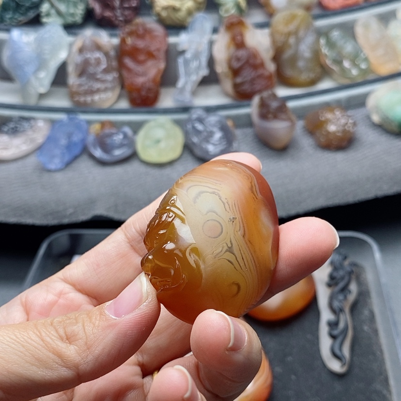 【闪购商品】未镶嵌吊坠定制玛瑙