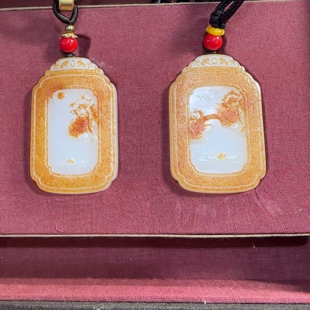 和田玉挂件未镶嵌