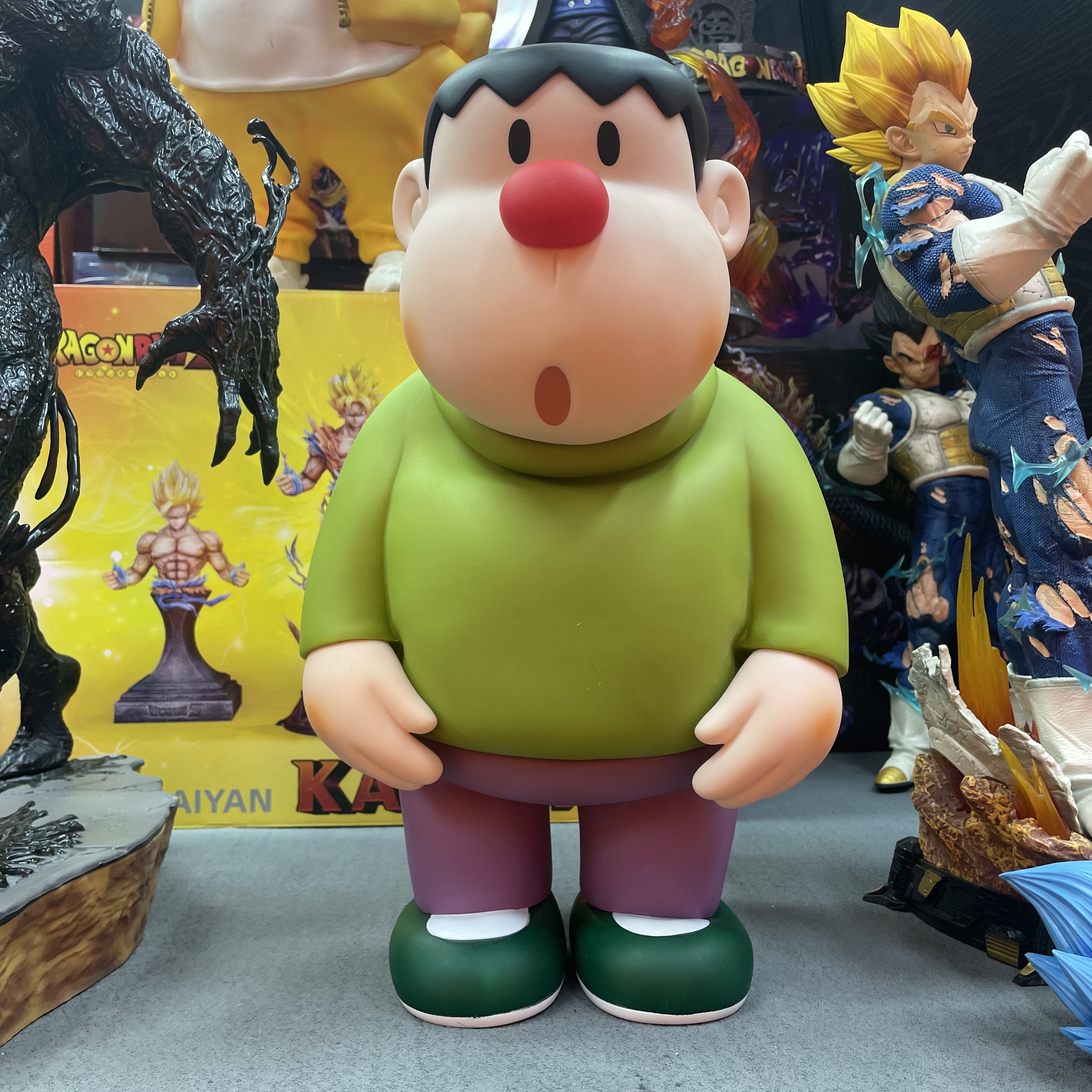 升级版本胖虎手办车载机箱福利品