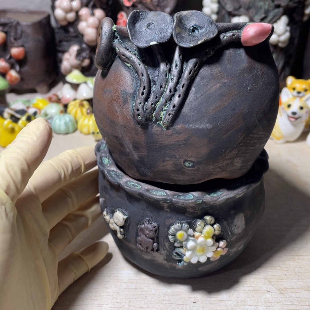 微瑕也可以俄甲特价花盆