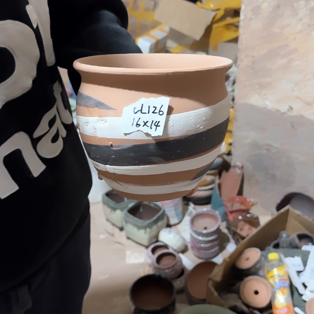 红陶紫砂花盆 厂家直销